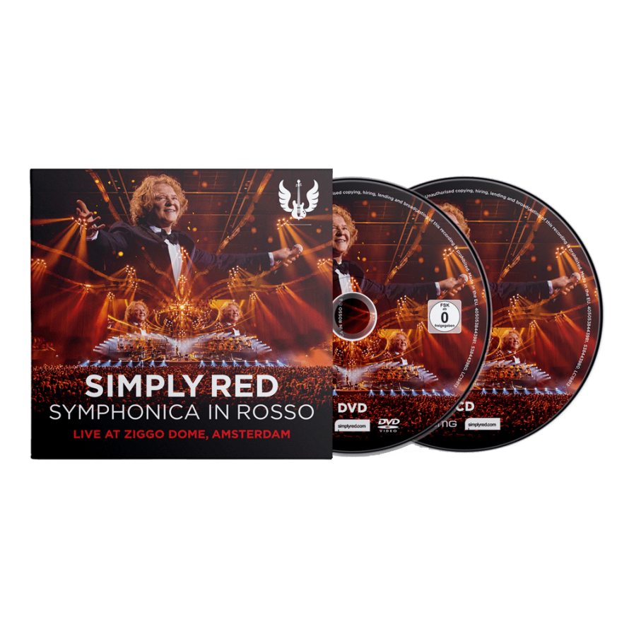 Symphonica In Rosso live album and DVD Simply Red